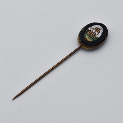 Antica spilla bastone micro