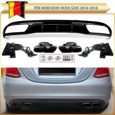 Diffusore Posteriore Nero Per