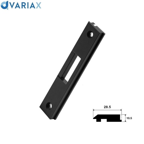 Contropiastra nylon nero - in,