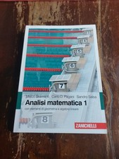 ANALISI MATEMATICA 1 BRAMANTI PAGANI SALSA ZANICHELLI ELEMENTI GEOMETRIA ALGEBRA