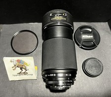 Nikon Zoom AF 80 200 mm f 2.8 ED Full Frame a pompa Autofocus fotografia foto