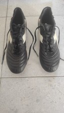 Scarpe da calcio in pelle Diadora Brasil taglia 40.5 suola SG mix 