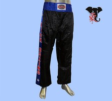 PANTALONE KICK BOXING RASO FULL CONTACT SEMI CONTACT FIT BOXE SAVATE PUGILATO