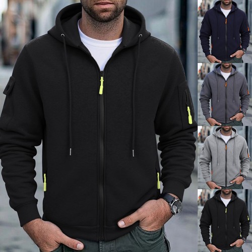 Felpa uomo pile - full, con