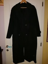 CAPPOTTO DONNA VINTAGE anni 90 STUPENDO VINCI colore GRIGIO SCURO Tg 48 NEW WAVE