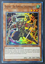 KAGEKI SEI SAMURAI LEGGENDARIO Super Rara in Italiano SPWA-IT043 YUGIOH