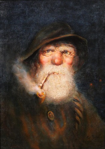 Quadro antico ritratto - quadro, uomo