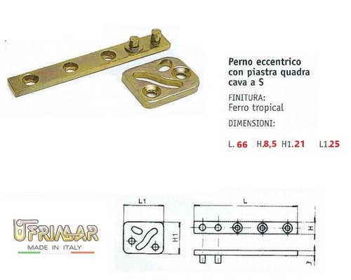 Cerniera perno armadio 65 - cerniera,