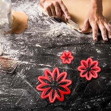 3x formine per biscotti fiori