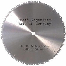 Lama Metallo Duro Lwz 600 X 28