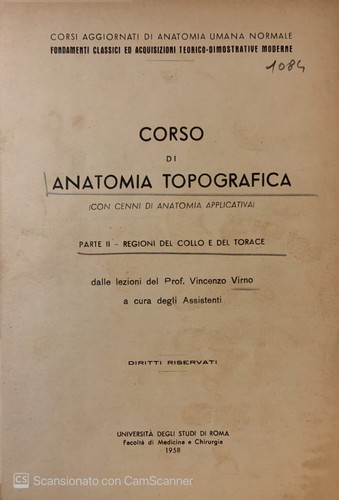 Corso anatomia topografica - corso,