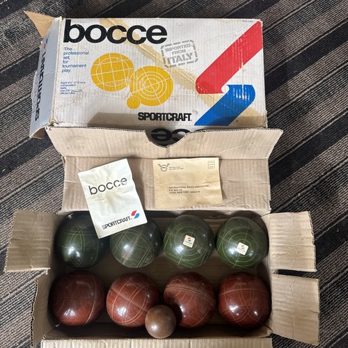 Set completo pallone bocce - set,