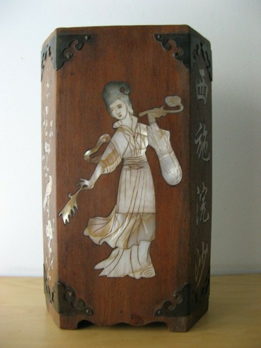 Antico vaso cinese - cinese, in