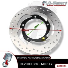 DISCO FRENO POSTERIORE PER