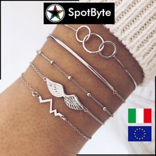 Set di 5 Bracciali Donna
