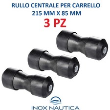 3 RULLI CENTRALI PER CARRELLO
