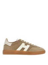 Hogan Sneakers Cool Uomo in Pelle Scamosciata Beige Taglia EU 42,5