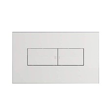 Placca di comando bianca idea