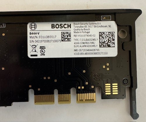 Bosch b444 conettix - bosch,