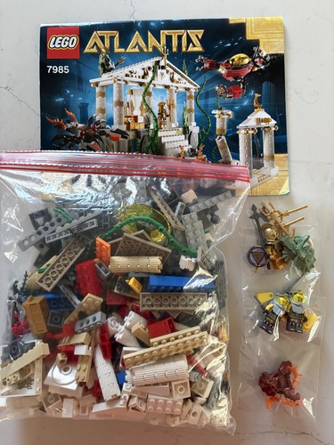 Lego atlantis 7985 città - lego,