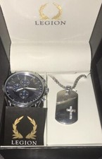 Set orologio e collana Legione