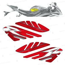 Adesivi 3D Protezioni Laterali Compatibili con Moto Yamaha YZF R6 RACE 2006-2017