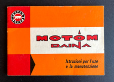 MOTOM DAINA Istruzioni per