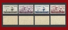 1940 REGNO COLONIE Isole Egeo TRIENNALE TERRE OLTREMARE  Posta Aerea 4Val. MNH**