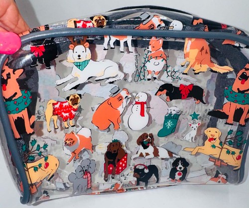 Borsa trucco trasparente - borsa,