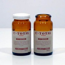 2 flacone bottiglietta c-total