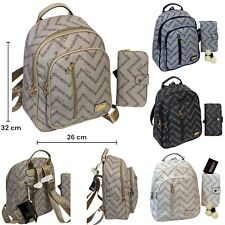 Zaino per Donna con Portafoglio Zaino COVERI da Spalla Casual Pelle Capiente