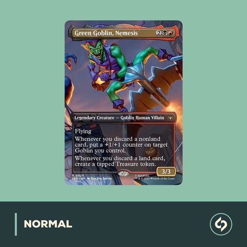 Mtg green goblin - green, nemesis