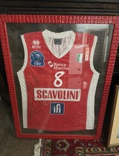 Maglia Scavolini Pesaro Laura Saccomani Match Worn Pallavolo Volley Femminile