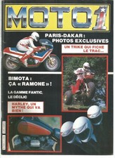 Moto dakar 1984 - 1984, /