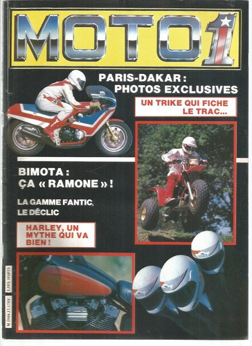Moto dakar 1984 - 1984, /