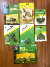 Trattore ERTL JOHN DEERE vintage sigillato - tosaerba - soffiatore foraggio - taglierina rotativa