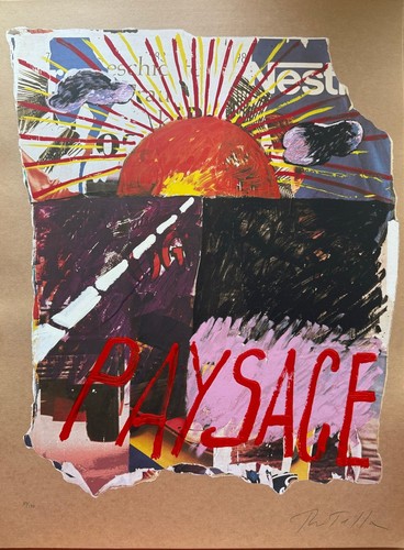 mimmo rotella paysage