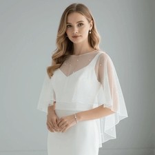 Abiti da sposa vintage scialle
