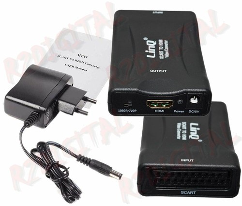 Convertitore adattatore scart - convertitore,