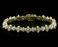 Tennis Bracelet 5.20Ct Created