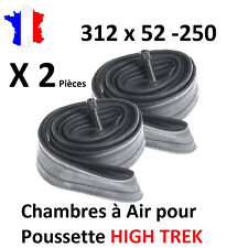 2 chambres à air 312x52-250 pour poussette high trek Bébé Confort 312 x 52 - 250