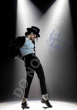 Michael Jackson Autografo Foto