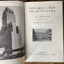 Le Corbusier, Towards a new architecture, Architectural Press, 1946 Edition