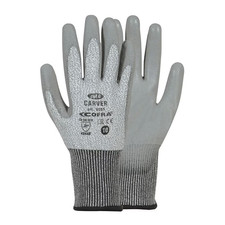 Guanti antitaglio D Cofra Carver in poliuretano grigio G085 Taglia 10 XXL nuovo