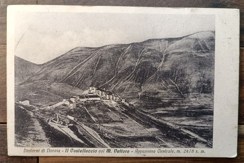 1935 norcia sul vettore col - 1935,