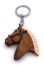 Cavallo testa con - testa, legno
