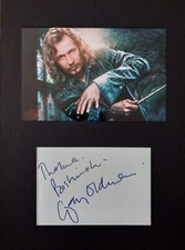 Autografo Signed Gary Oldman Harry Potter Originale Sirius Black + UACC COA