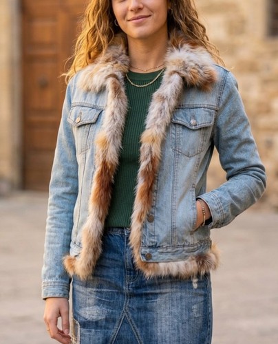 Giubbotto jeans vera - giubbotto, e