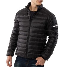Alpine Swiss Niko Uomo Puffer Jacket Caldo Piumino Alternativo Cappotto Isolato |
