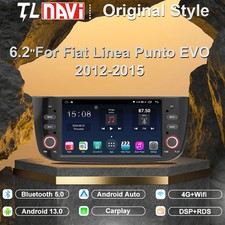 Per Fiat Linea Punto EVO 2012 2013 2014 2015 Autoradio Multimedia Navigazione GPS